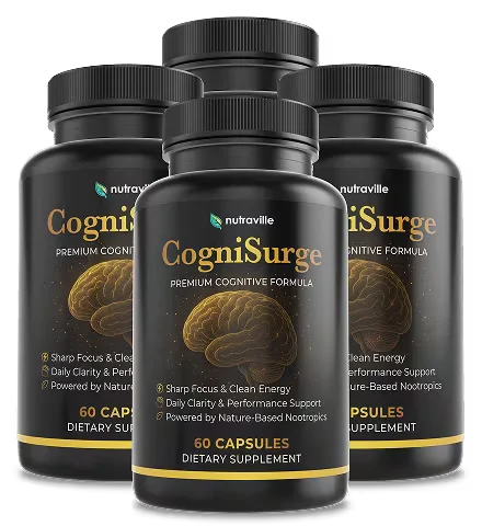 CogniSurge 4 bottles